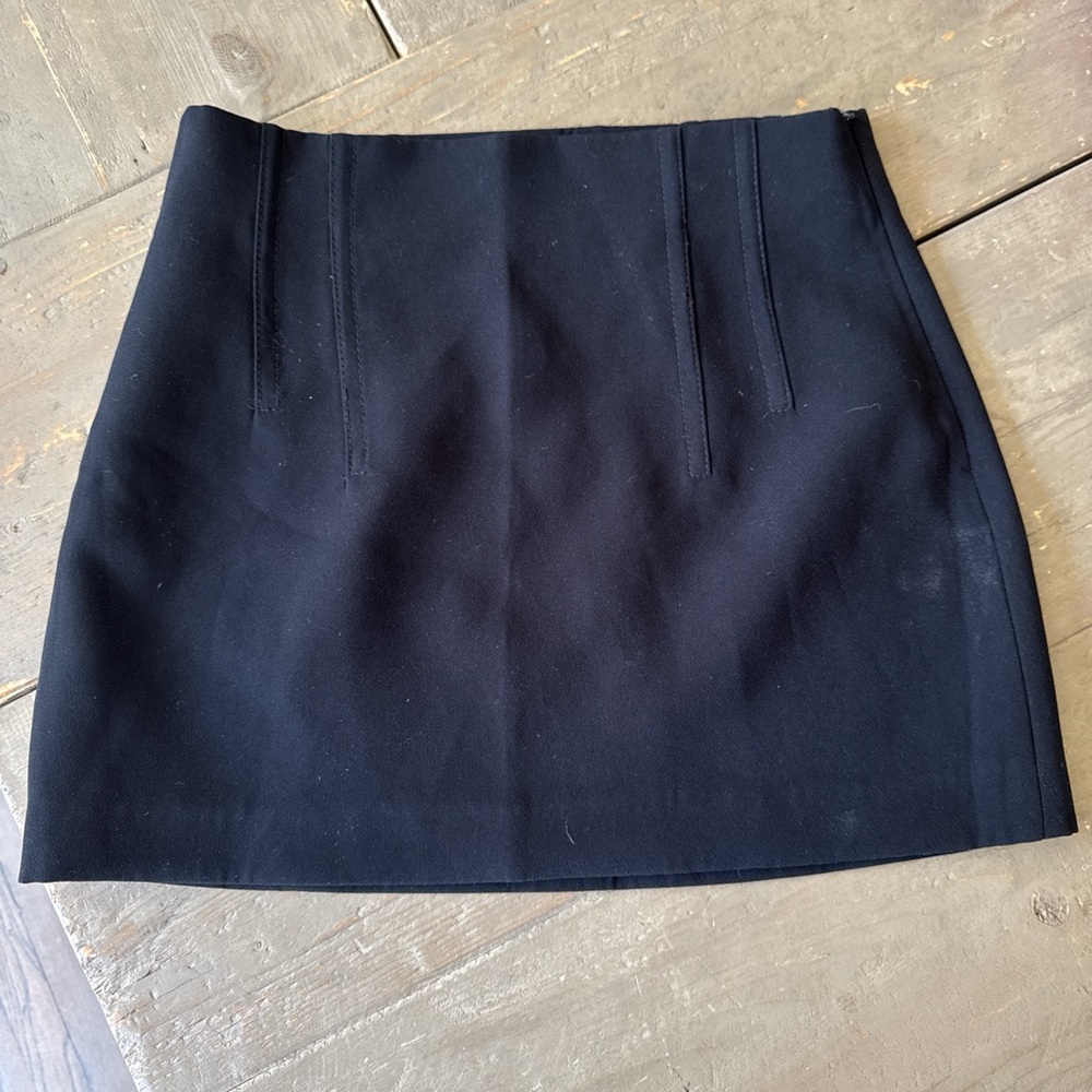 Zara Black Pencil Mini Skirt for Cocktail